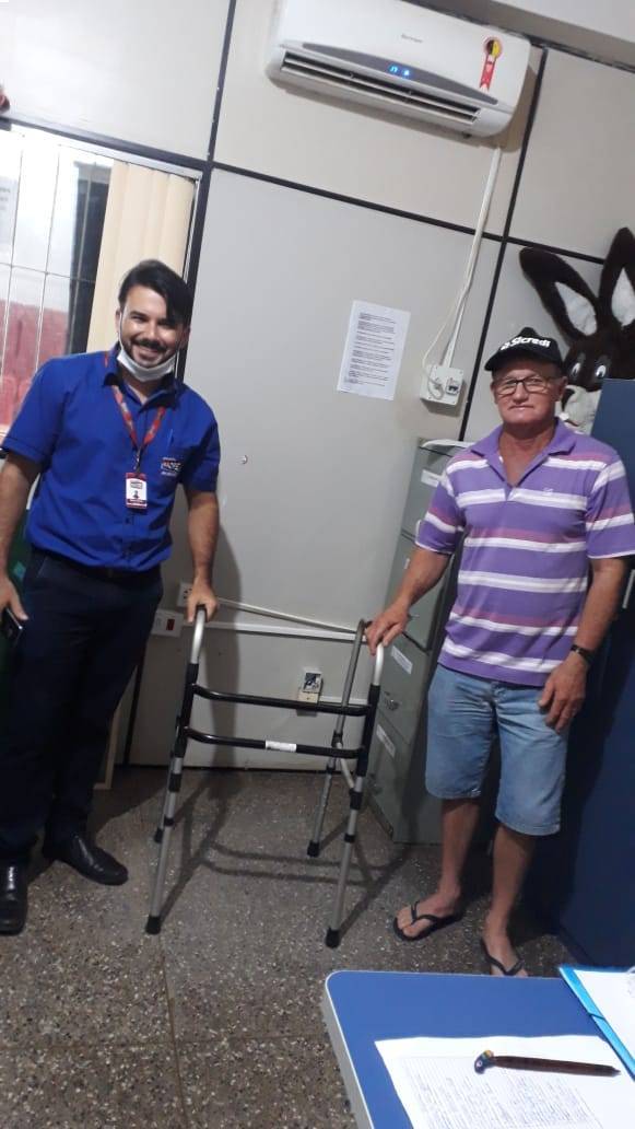 Doação de andador