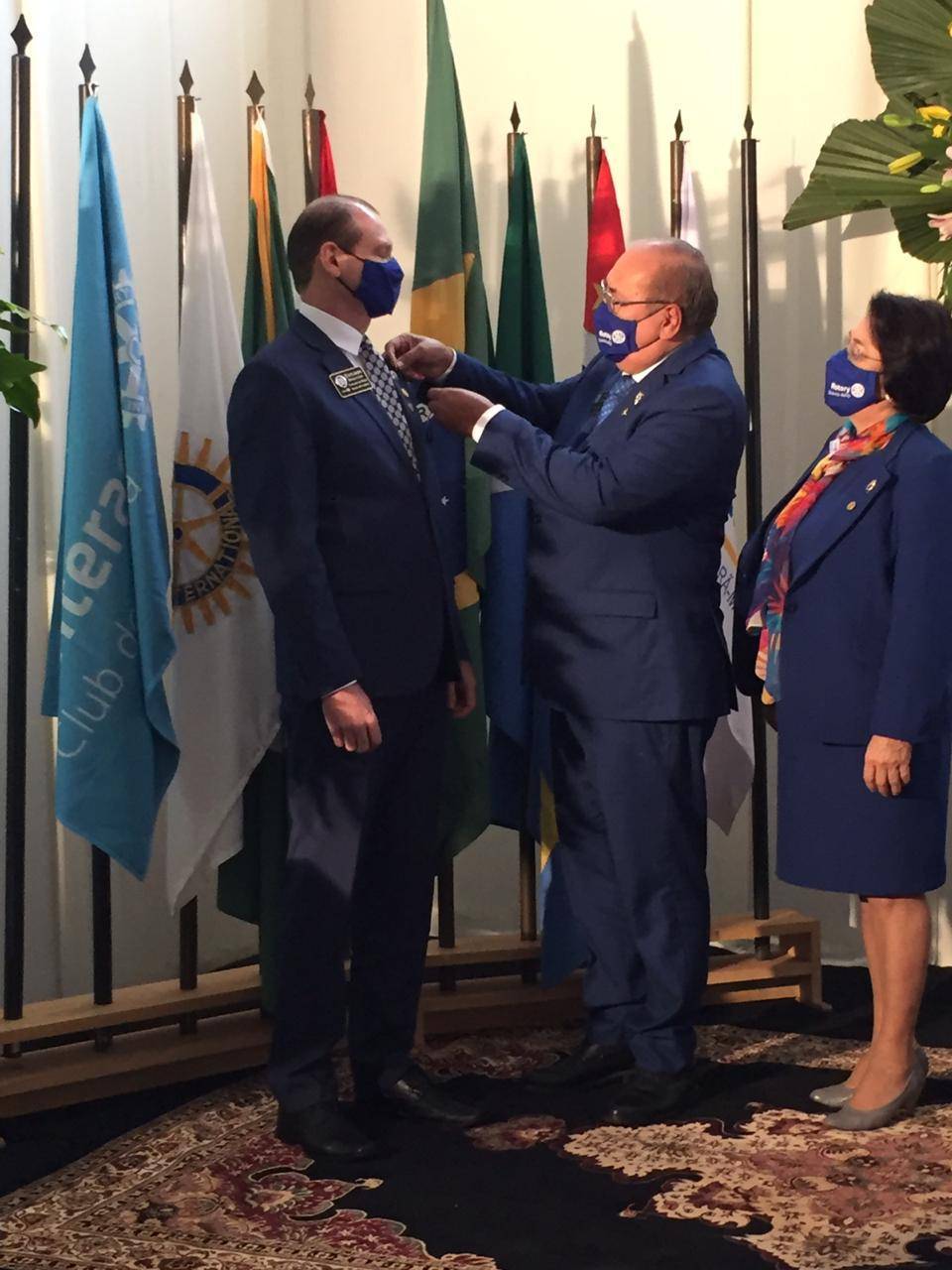 Cerimônia de Transmissão de Cargos Gestão 2020-21 Distrito 4470