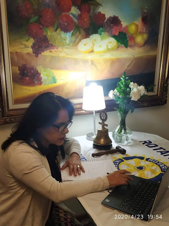 1ª reunião on lin do RCC Cidade Industrial de Curitiba