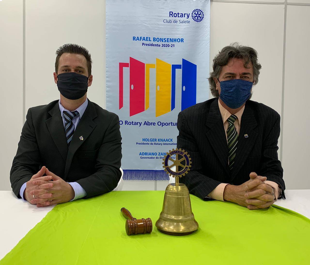 ROTARY CLUB DE SALETE TEM NOVO PRESIDENTE