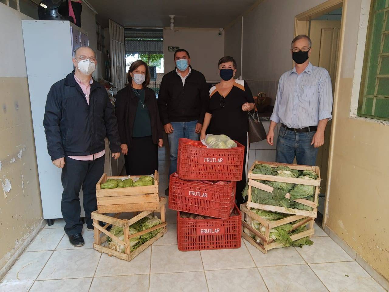 Entrega dos Produtos Arrecadados da 1º LIVE FLASH BACK