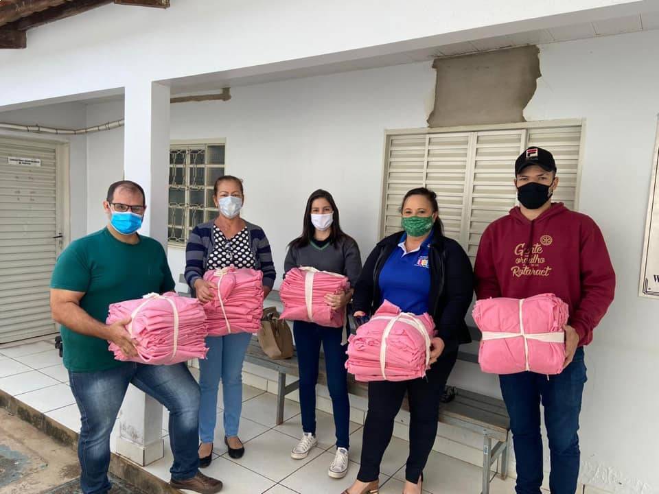 Doação de Capote a Secretaria Municipal de Saúde