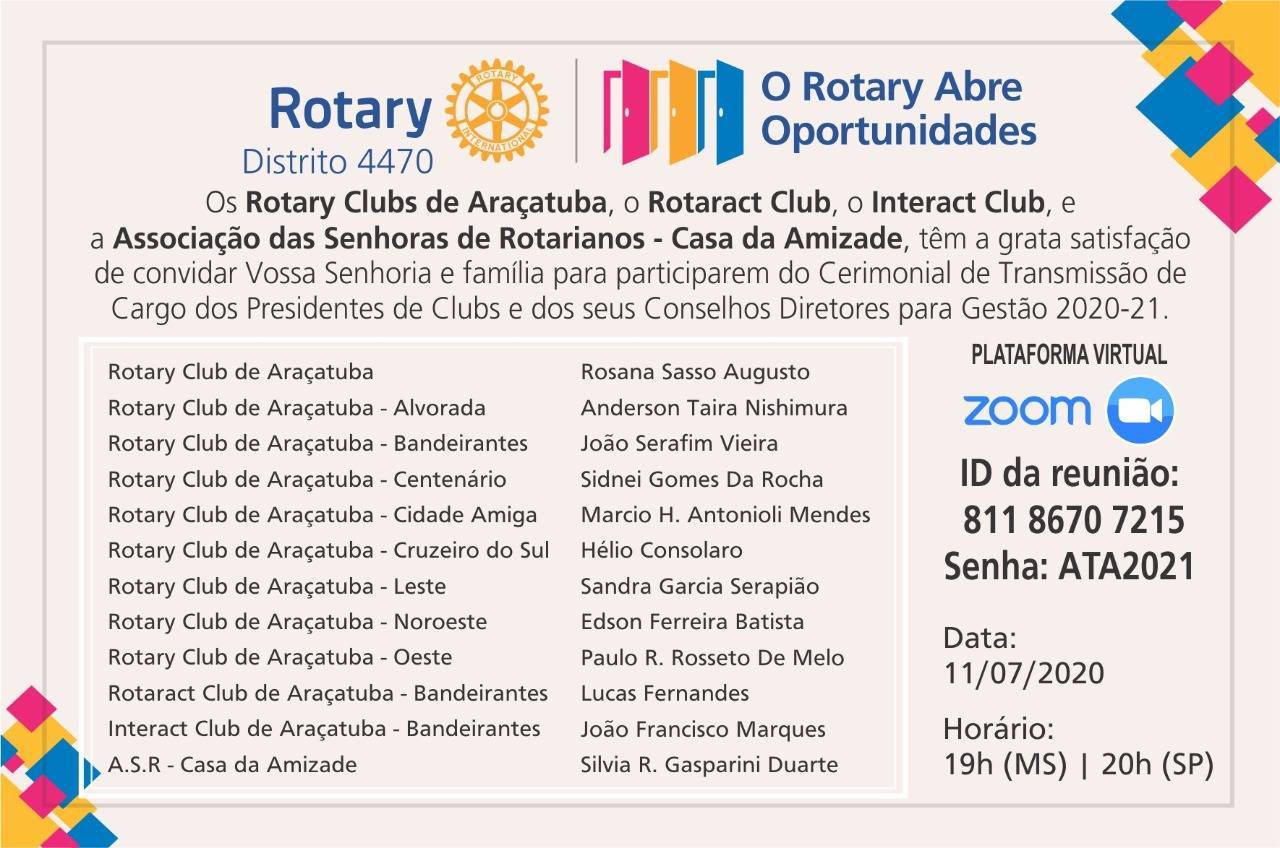 Cerimônia de Posse Araçatuba/SP