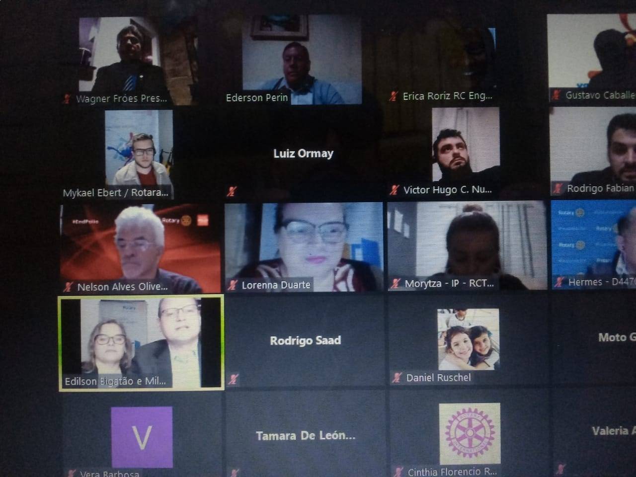 Posse Rotary Club de Ponta Porã-Pedro Juan Caballero-Guarani