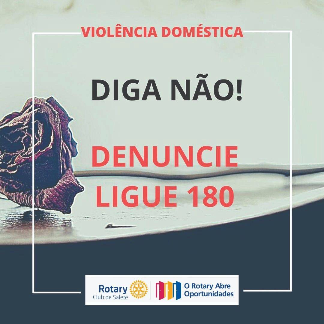 Denunciar é fundamental. 