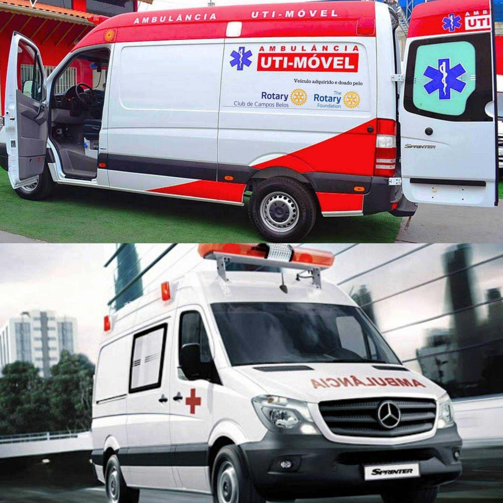 Imagem ilustrativa do modelo de veículo que será adquirido para a cidade de Campos Belos