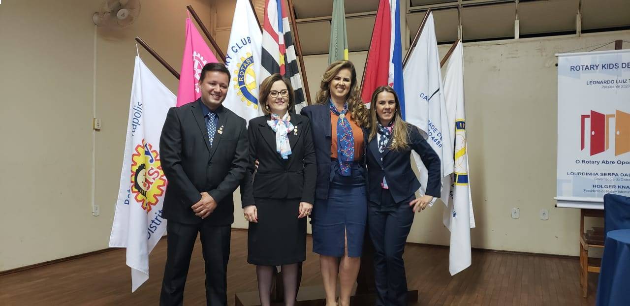 Márcio Tristão, Vanderléia Palhari, Maria Olga Romanini e Eliane Tristão