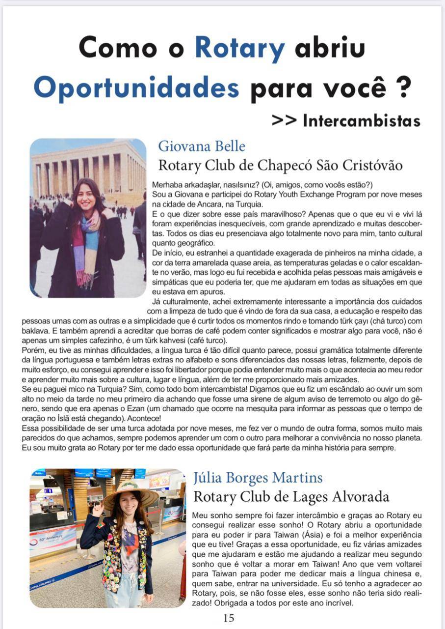 ORGULHO DO ROTARY