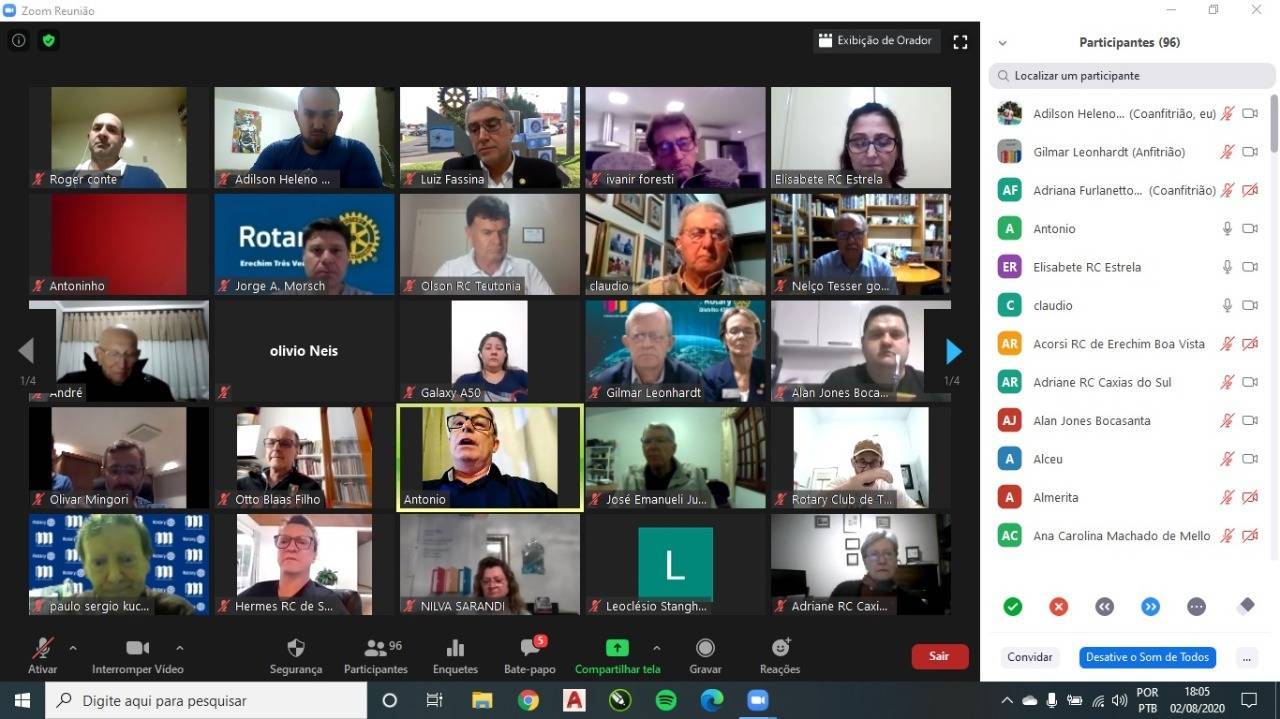 Seminário Distrital Virtual de DQA