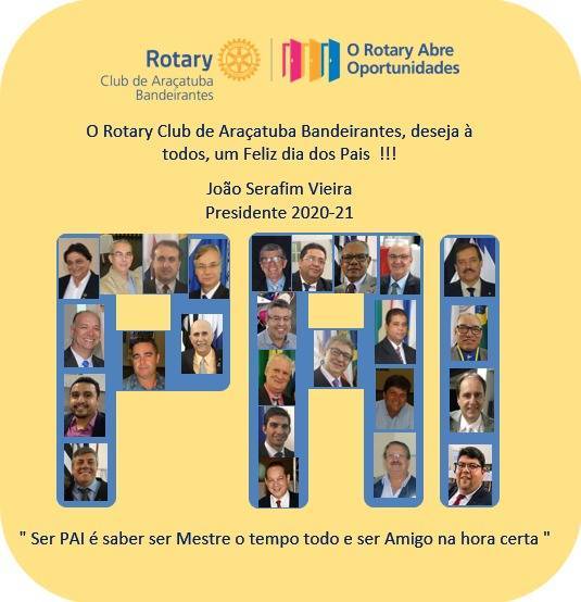 Mensagem para todos PAIS do Rotary Club de Araçatuba Bandeirantes