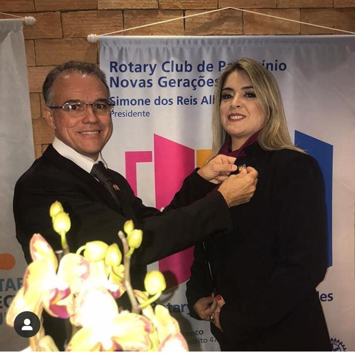 Posse da Diretoria gestão 2020/2021 do Rotary Club de Patrocínio Novas Gerações.