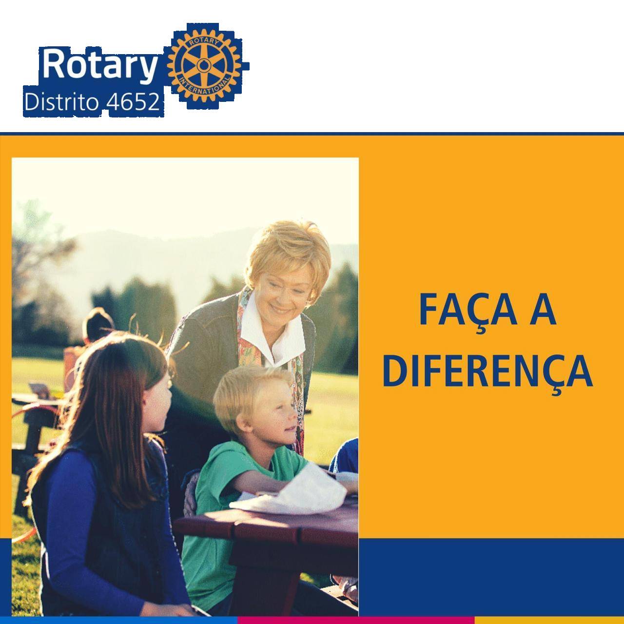 Faça a diferença...