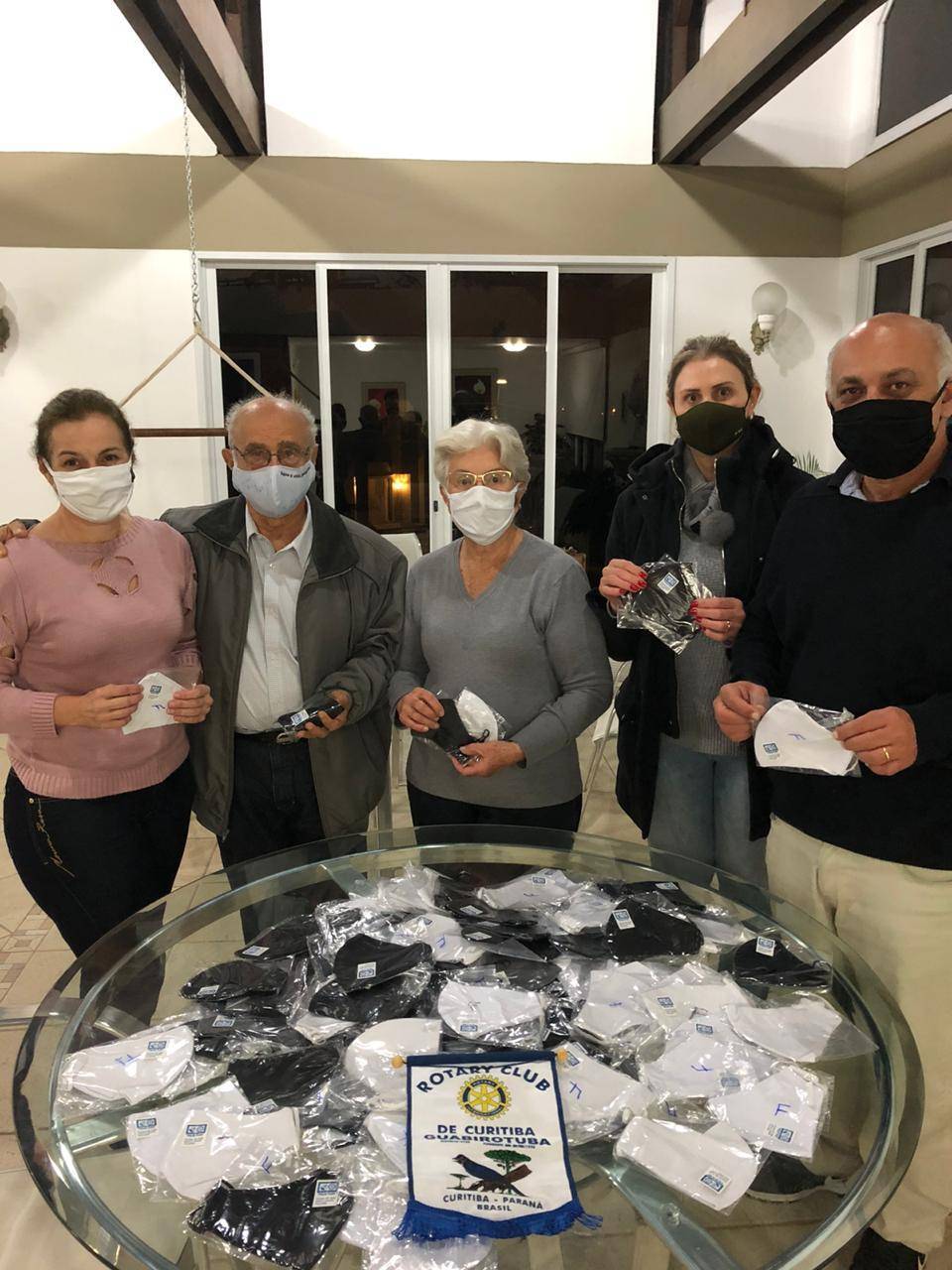 Presidente 2020-2021, Francisco Borsari Netto e Inêz Borsari