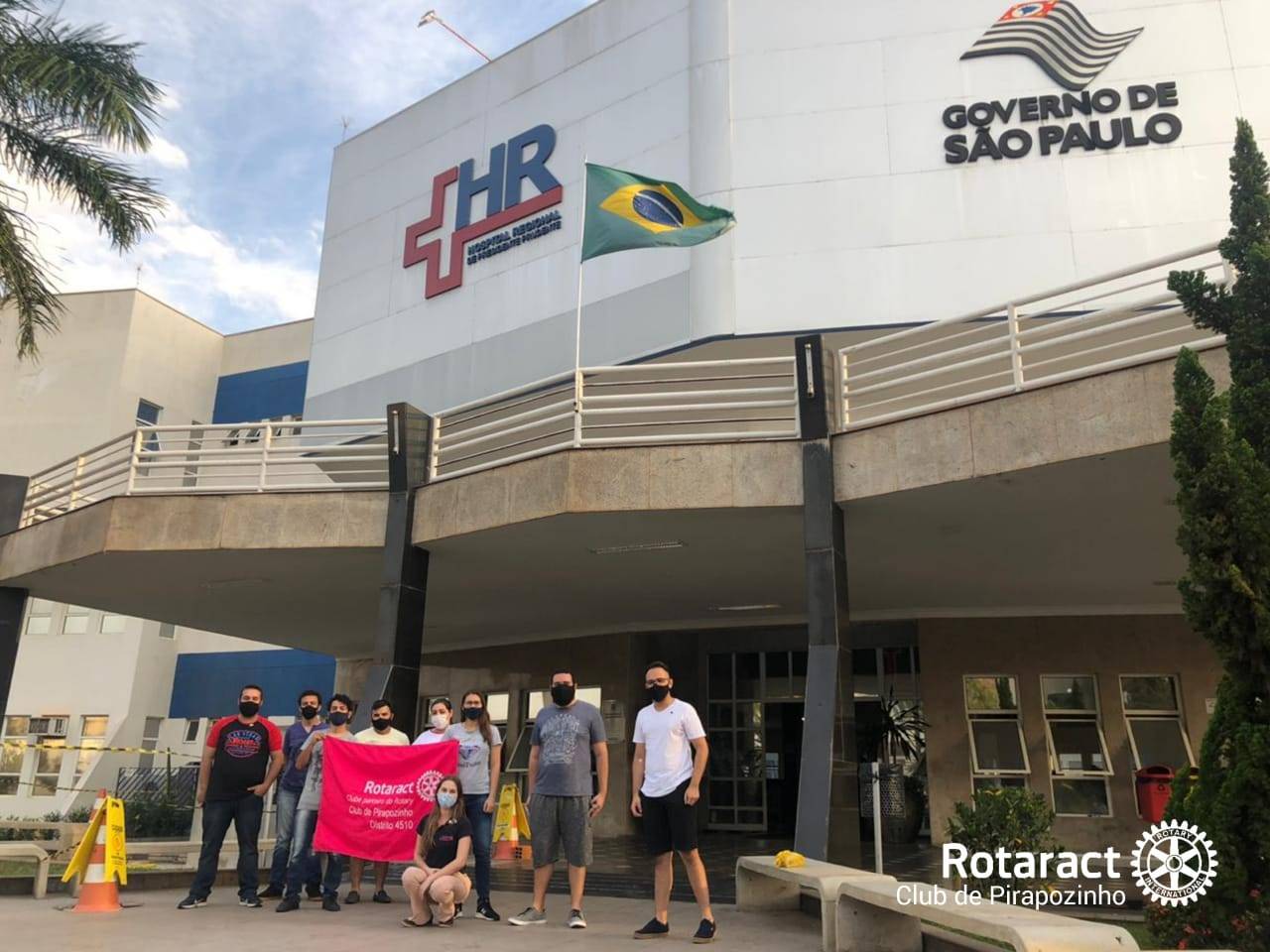 Rotaract Club de Pirapozinho no HR de Presidente Prudente