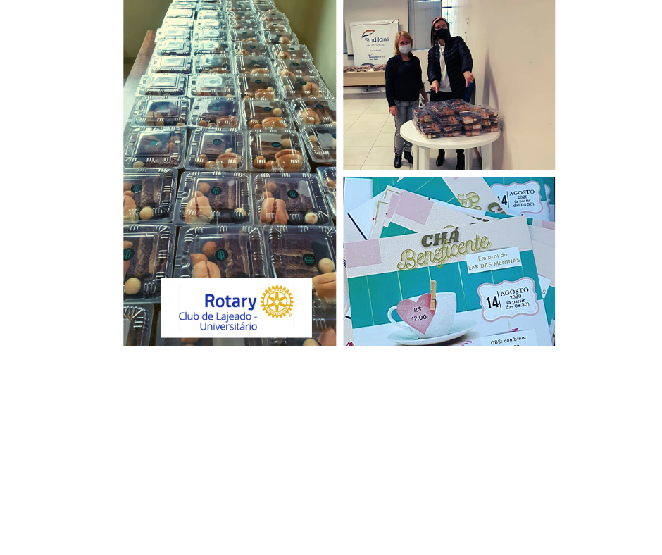 Imagem: Ação Chá Beneficente Rotary Club Lajeado_Universitário
