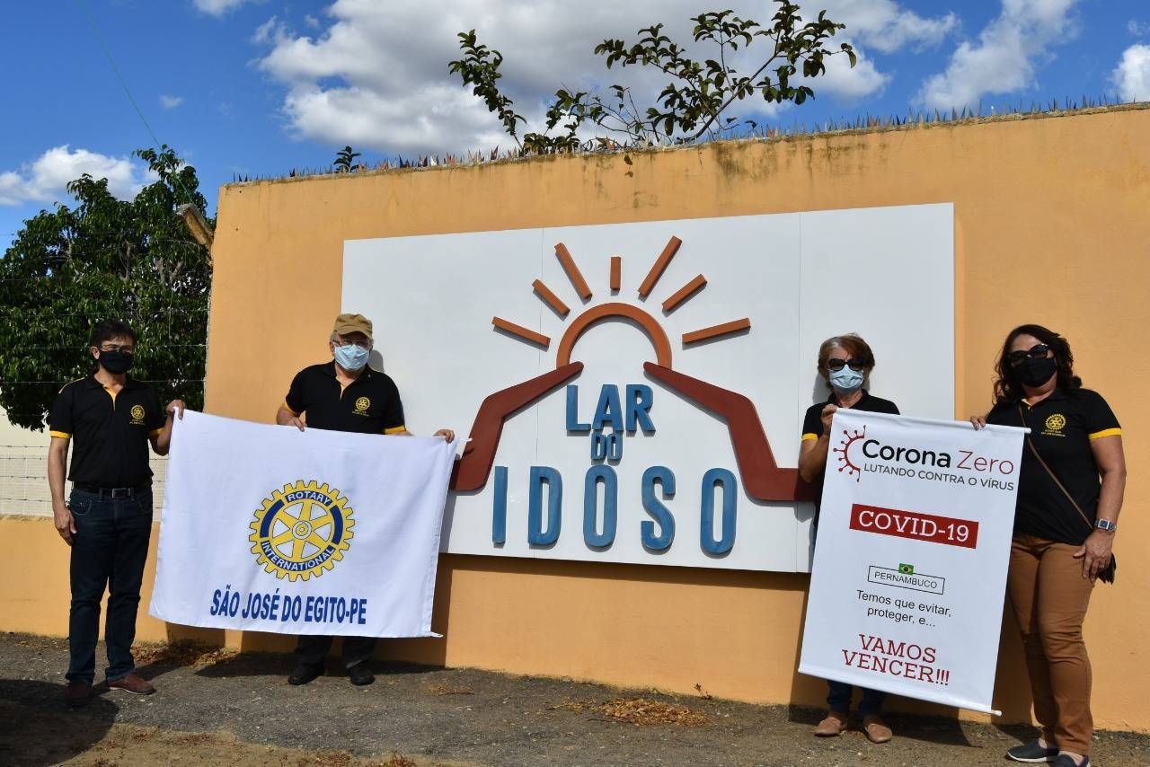 CORONA ZERO NO LAR DO IDOSO EM SÃO JOSÉ DO EGITO