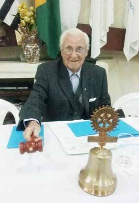Simeão José Sobral: 73 anos como rotariano