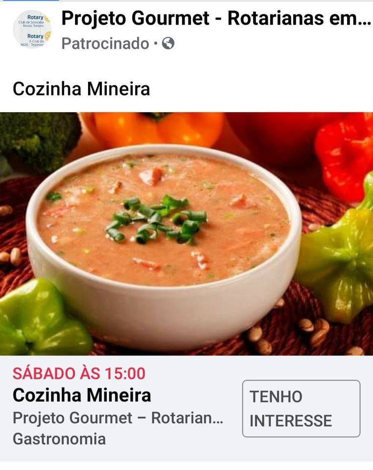  Rotary Gourmet , Rotarianas em ação!  Projetos do Rotary  E-Club  Tropeiros e Rotary Club de Sorocaba- Novos Tempos     