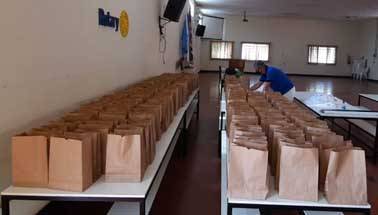 Yakisoba do Rotary foi um sucesso