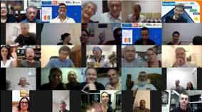 Participantes da reunião