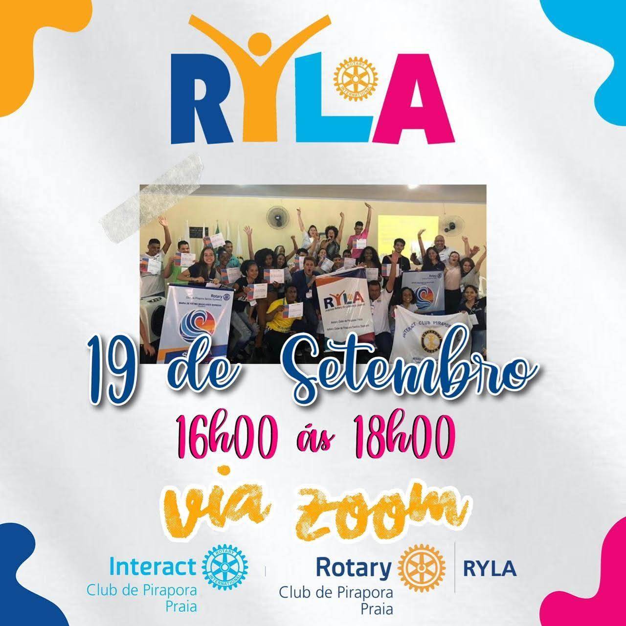 Panfleto de Divulgação do RYLA Pirapora