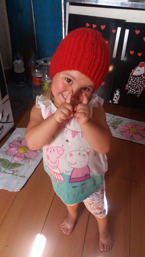 Doações vão aquecer e dar conforto à meninada.