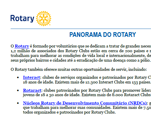 Como posso promover o projeto do meu clube?