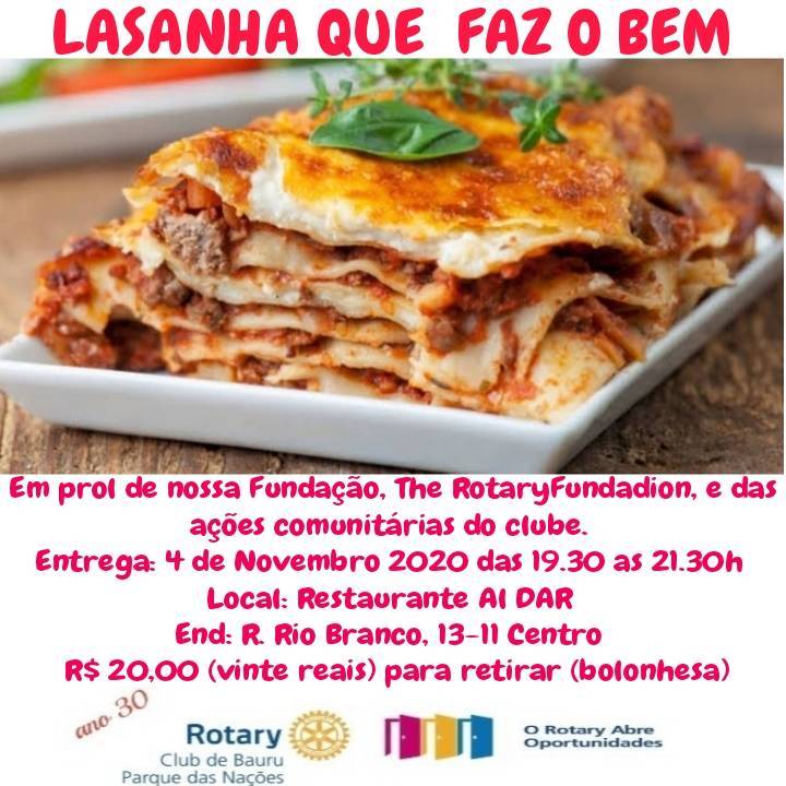     LASANHA QUE FAZ O BEM 