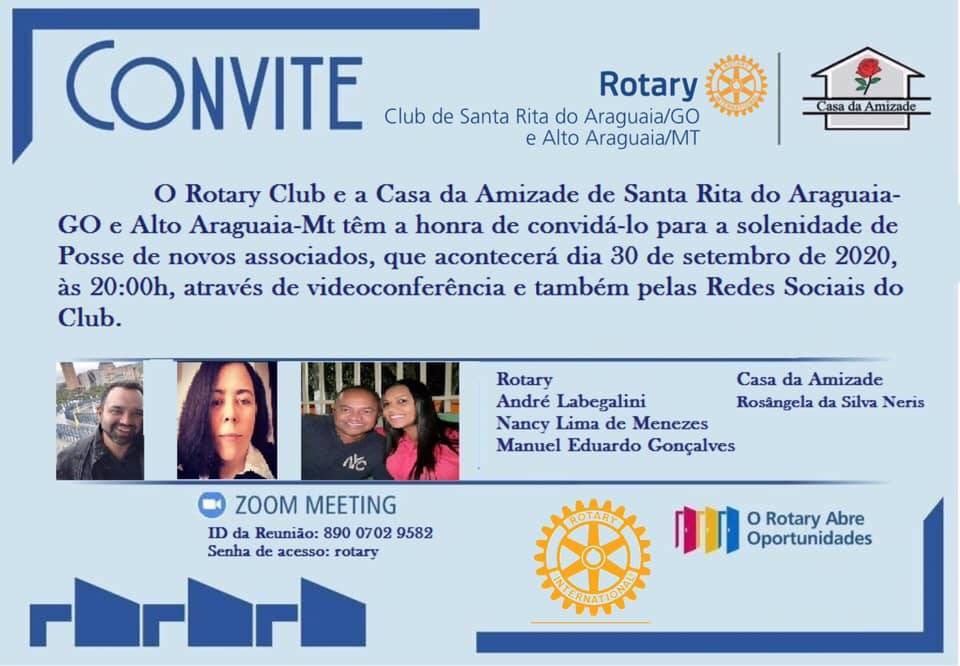 Admissão de Novos companheiros