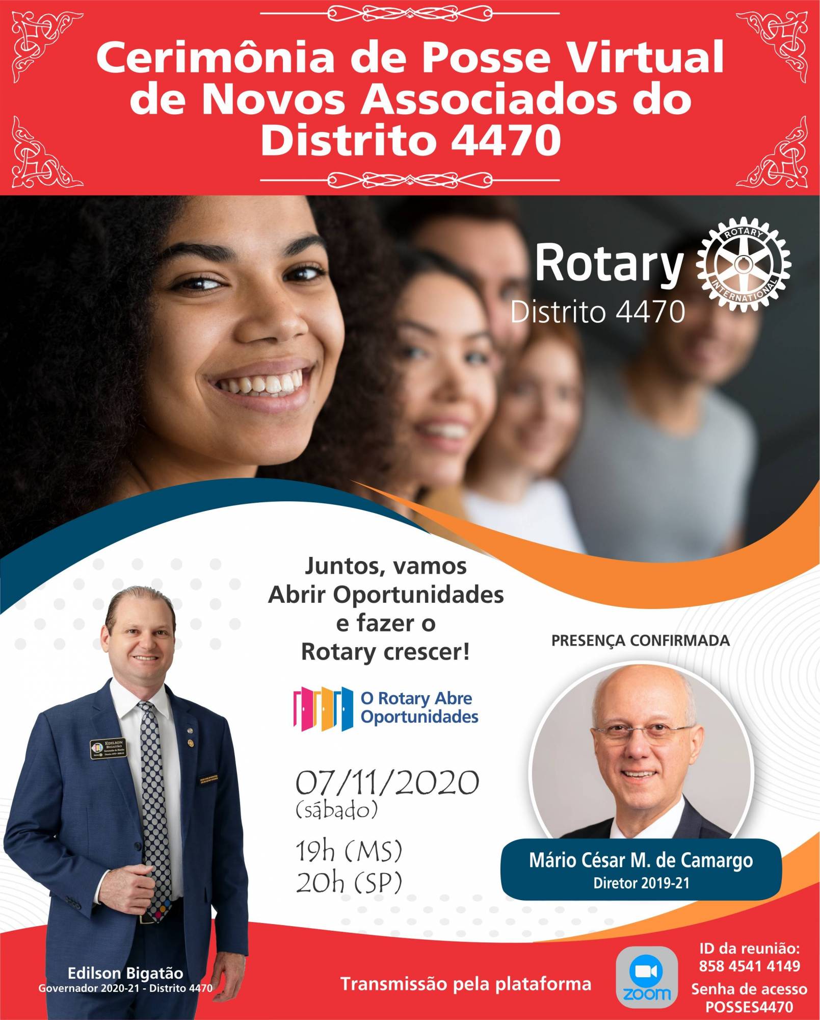 Posse conjunta do Distrito 4470