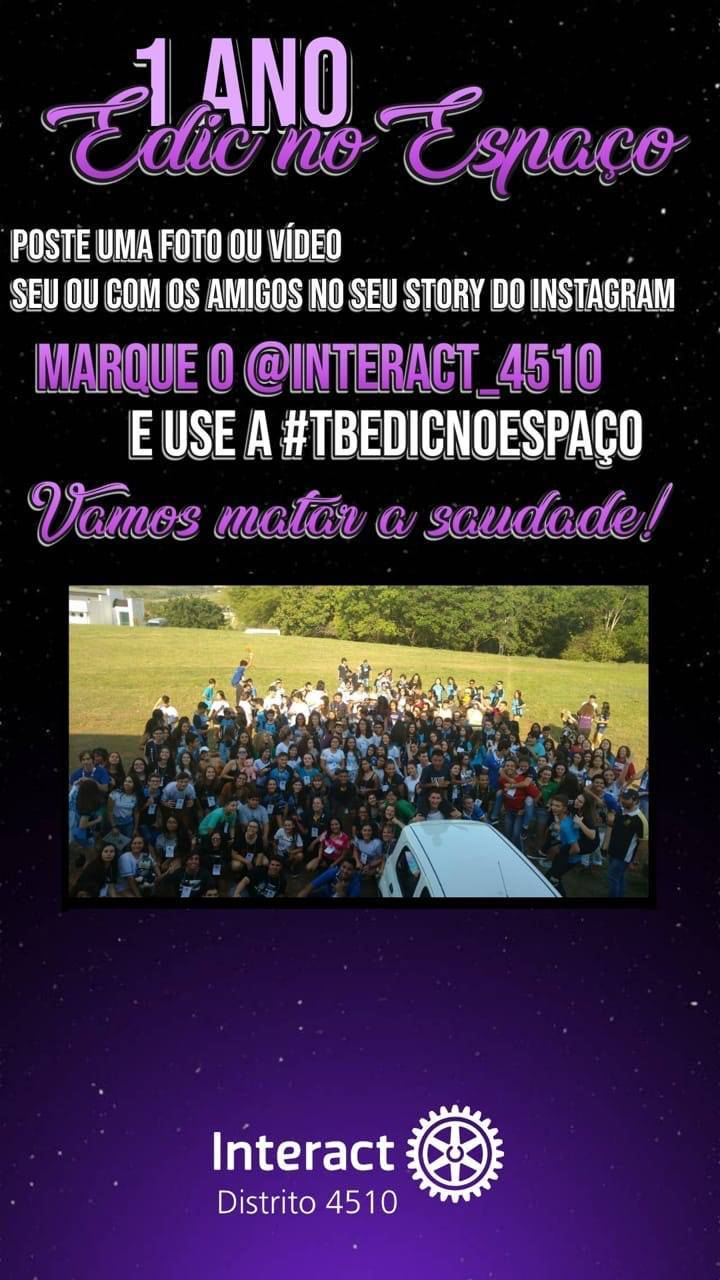 #TBEDICNOESPAÇO