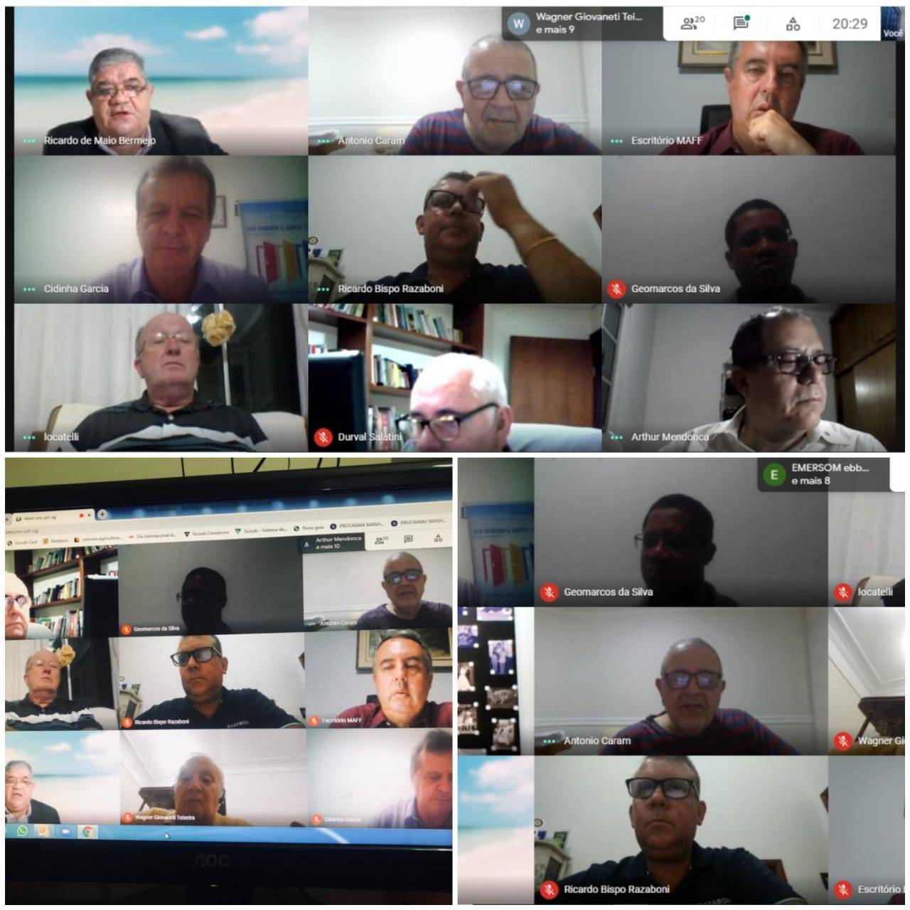 Reunião Interativa em os clubes RC Assis-Norte e RC Marilia-Leste 09-11-20