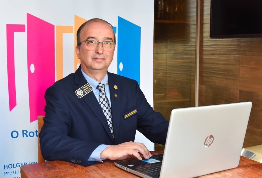 Nestor do Amarilho no lançamento da promoção