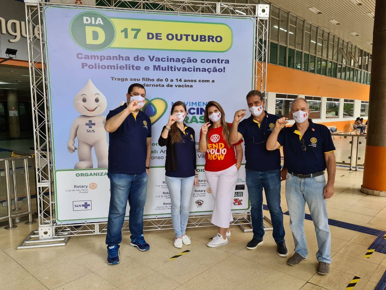 Ação de Vacinação na Universidade Anhanguera