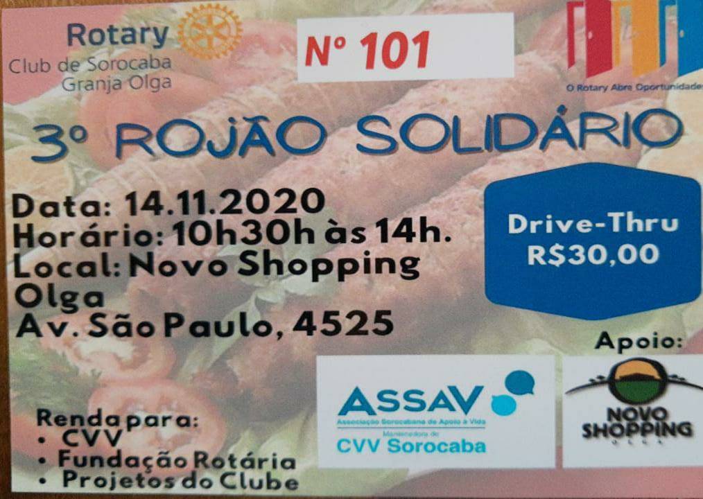 Rojão Solidário 